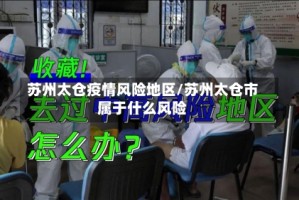 苏州太仓疫情风险地区/苏州太仓市属于什么风险