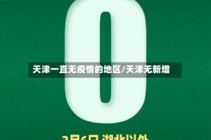 天津一直无疫情的地区/天津无新增
