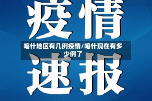 喀什地区有几例疫情/喀什现在有多少例了