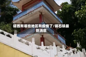 碣西有哪些地区有疫情了/碣石镇最新消息