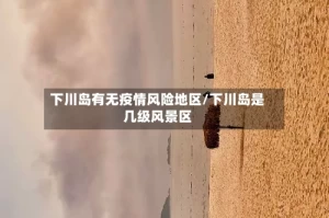 下川岛有无疫情风险地区/下川岛是几级风景区