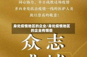 身处疫情地区的企业/身处疫情地区的企业有哪些