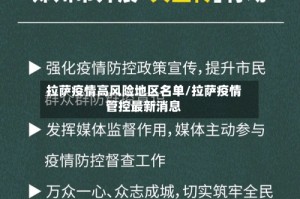 拉萨疫情高风险地区名单/拉萨疫情管控最新消息