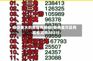 疫情重大的地区有那些(疫情重灾区有哪些城市2021)