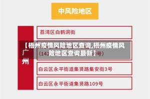【梧州疫情风险地区查询,梧州疫情风险地区查询最新】