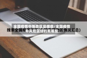全国疫情中等地区是哪些/全国疫情中风险区域的有哪些