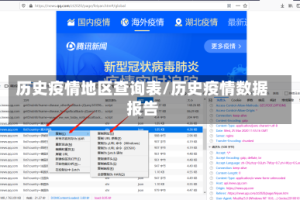 历史疫情地区查询表/历史疫情数据报告