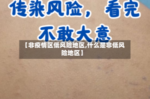 【非疫情区低风险地区,什么是非低风险地区】