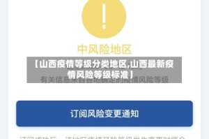 【山西疫情等级分类地区,山西最新疫情风险等级标准】
