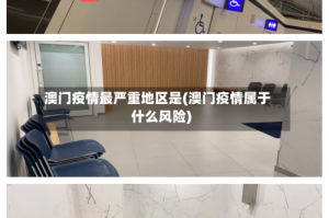 澳门疫情最严重地区是(澳门疫情属于什么风险)