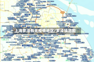 上海罗泾有无疫情地区/罗泾镇范围