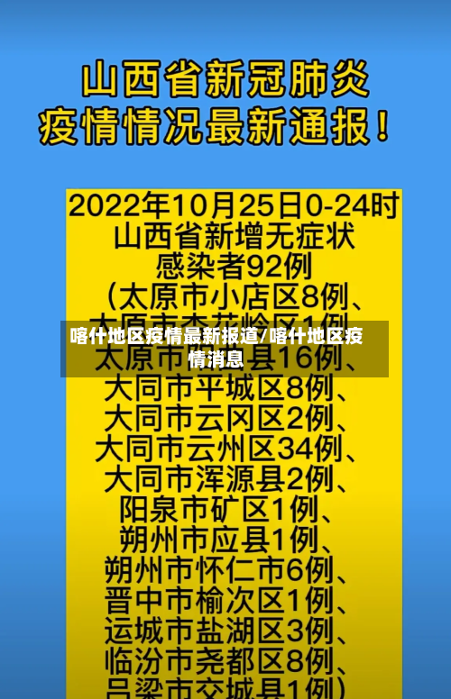 喀什地区疫情最新报道/喀什地区疫情消息-第3张图片