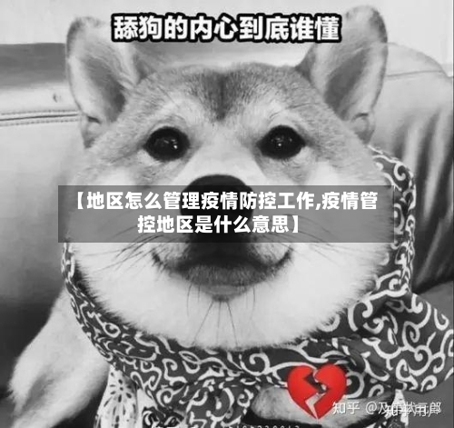 【地区怎么管理疫情防控工作,疫情管控地区是什么意思】-第1张图片