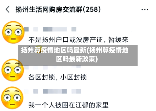 扬州算疫情地区吗最新(扬州算疫情地区吗最新政策)-第1张图片