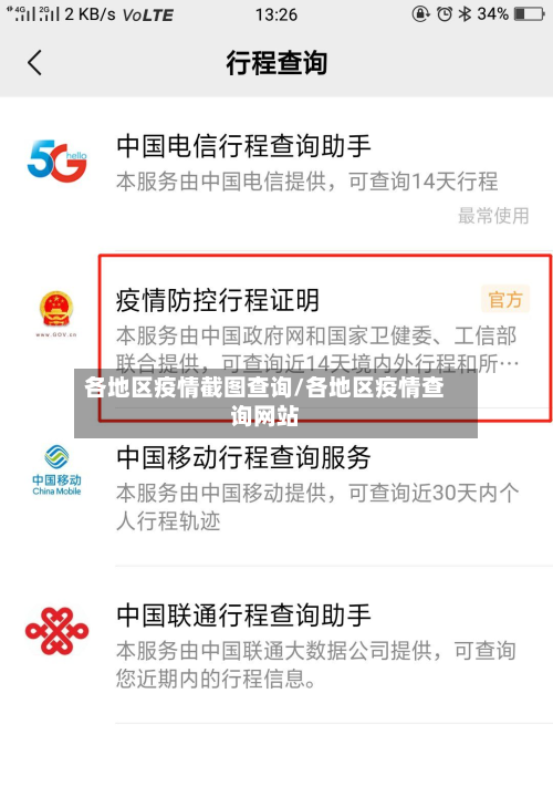 各地区疫情截图查询/各地区疫情查询网站-第1张图片