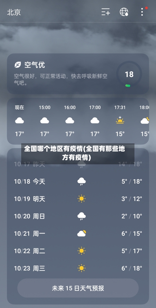 全国哪个地区有疫情(全国有那些地方有疫情)-第1张图片