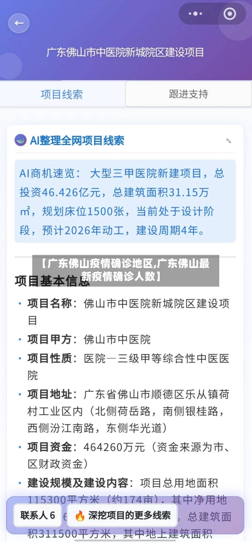 【广东佛山疫情确诊地区,广东佛山最新疫情确诊人数】-第1张图片