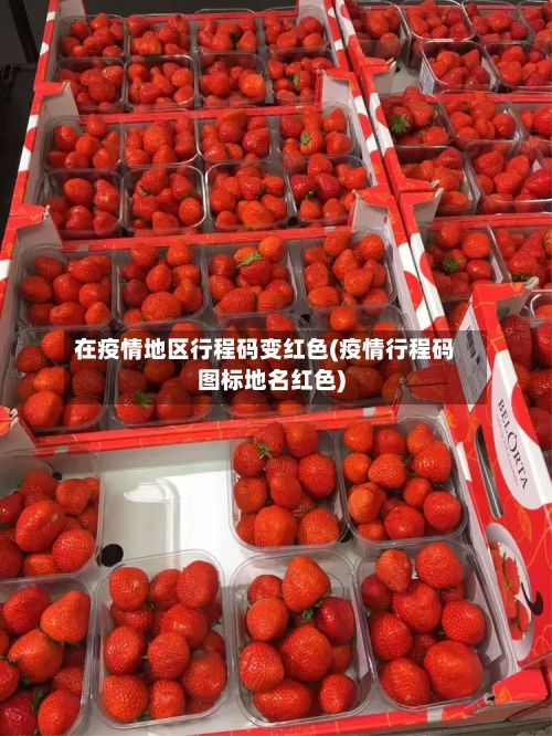 在疫情地区行程码变红色(疫情行程码图标地名红色)-第1张图片