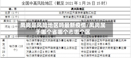 凤岗是风险地区吗最新疫情/凤岗属于哪个省哪个市哪个区-第1张图片