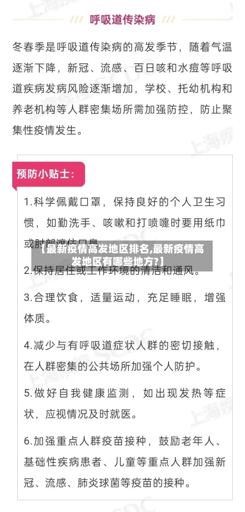 【最新疫情高发地区排名,最新疫情高发地区有哪些地方?】-第2张图片