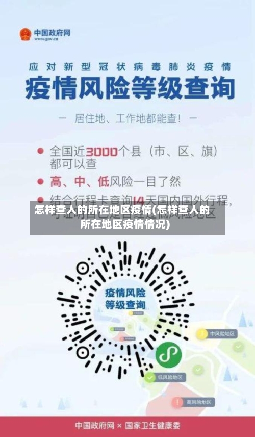 怎样查人的所在地区疫情(怎样查人的所在地区疫情情况)-第3张图片