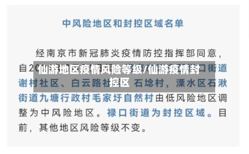仙游地区疫情风险等级/仙游疫情封控区-第2张图片