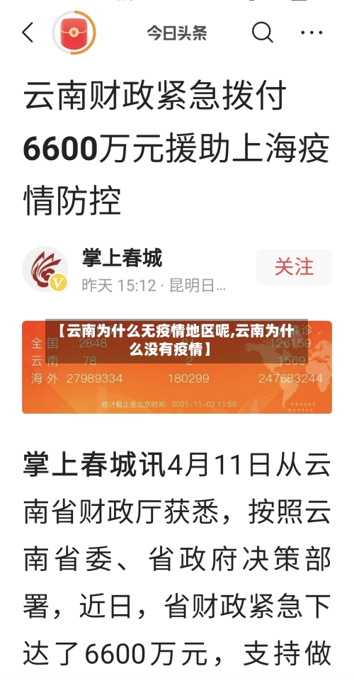 【云南为什么无疫情地区呢,云南为什么没有疫情】-第1张图片