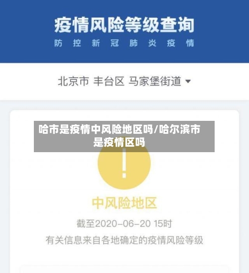 哈市是疫情中风险地区吗/哈尔滨市是疫情区吗-第2张图片