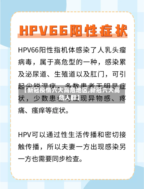 【新冠疫情六大高危地区,新冠六大高危人群】-第1张图片