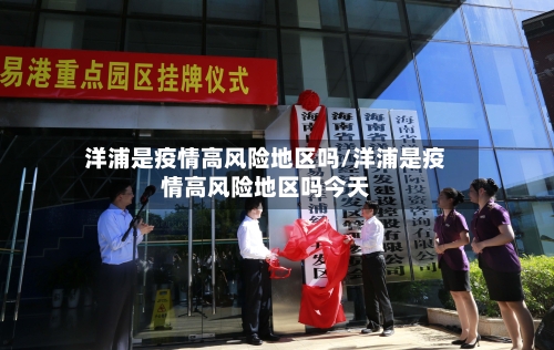 洋浦是疫情高风险地区吗/洋浦是疫情高风险地区吗今天-第1张图片