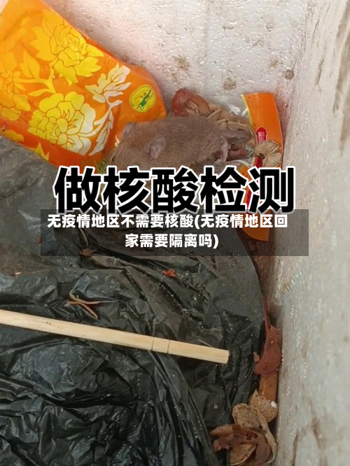 无疫情地区不需要核酸(无疫情地区回家需要隔离吗)-第2张图片