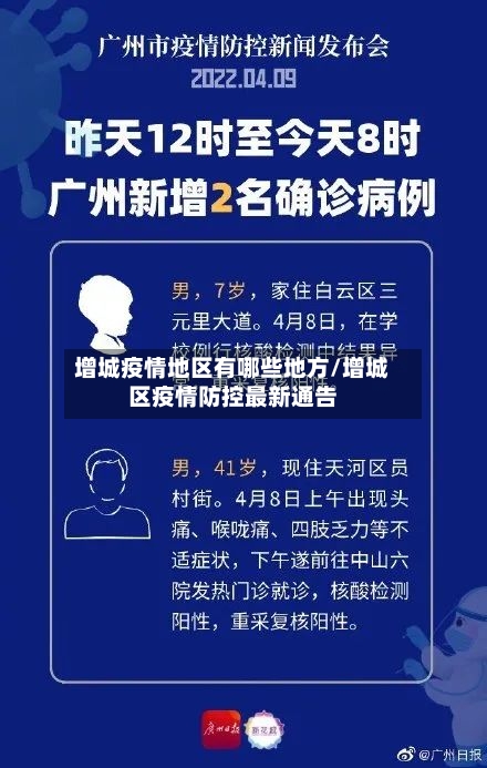 增城疫情地区有哪些地方/增城区疫情防控最新通告-第1张图片