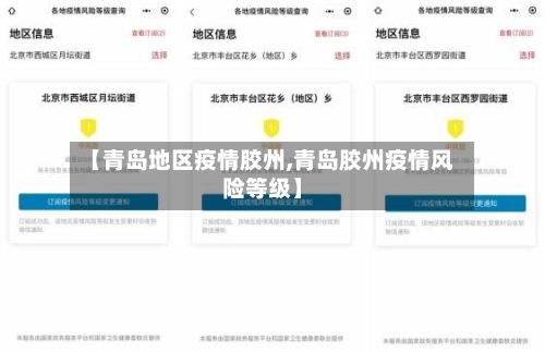 【青岛地区疫情胶州,青岛胶州疫情风险等级】-第3张图片