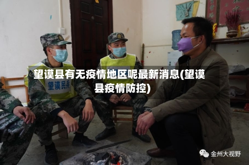 望谟县有无疫情地区呢最新消息(望谟县疫情防控)-第2张图片