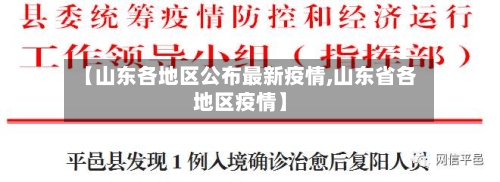 【山东各地区公布最新疫情,山东省各地区疫情】-第1张图片