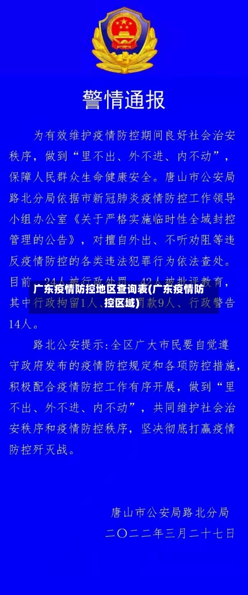 广东疫情防控地区查询表(广东疫情防控区域)-第1张图片