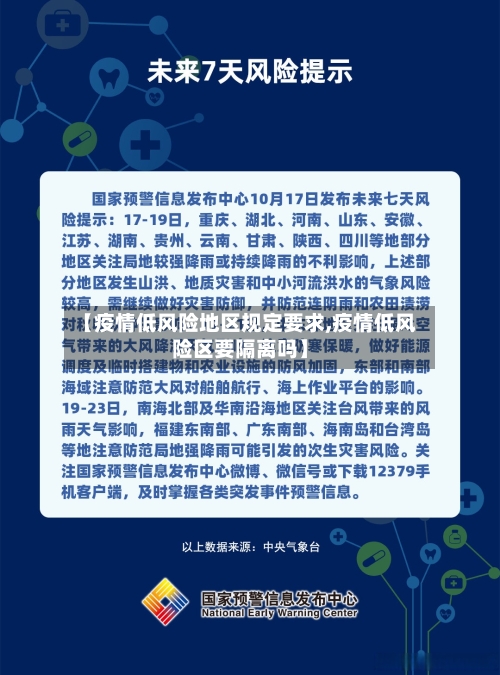 【疫情低风险地区规定要求,疫情低风险区要隔离吗】-第2张图片